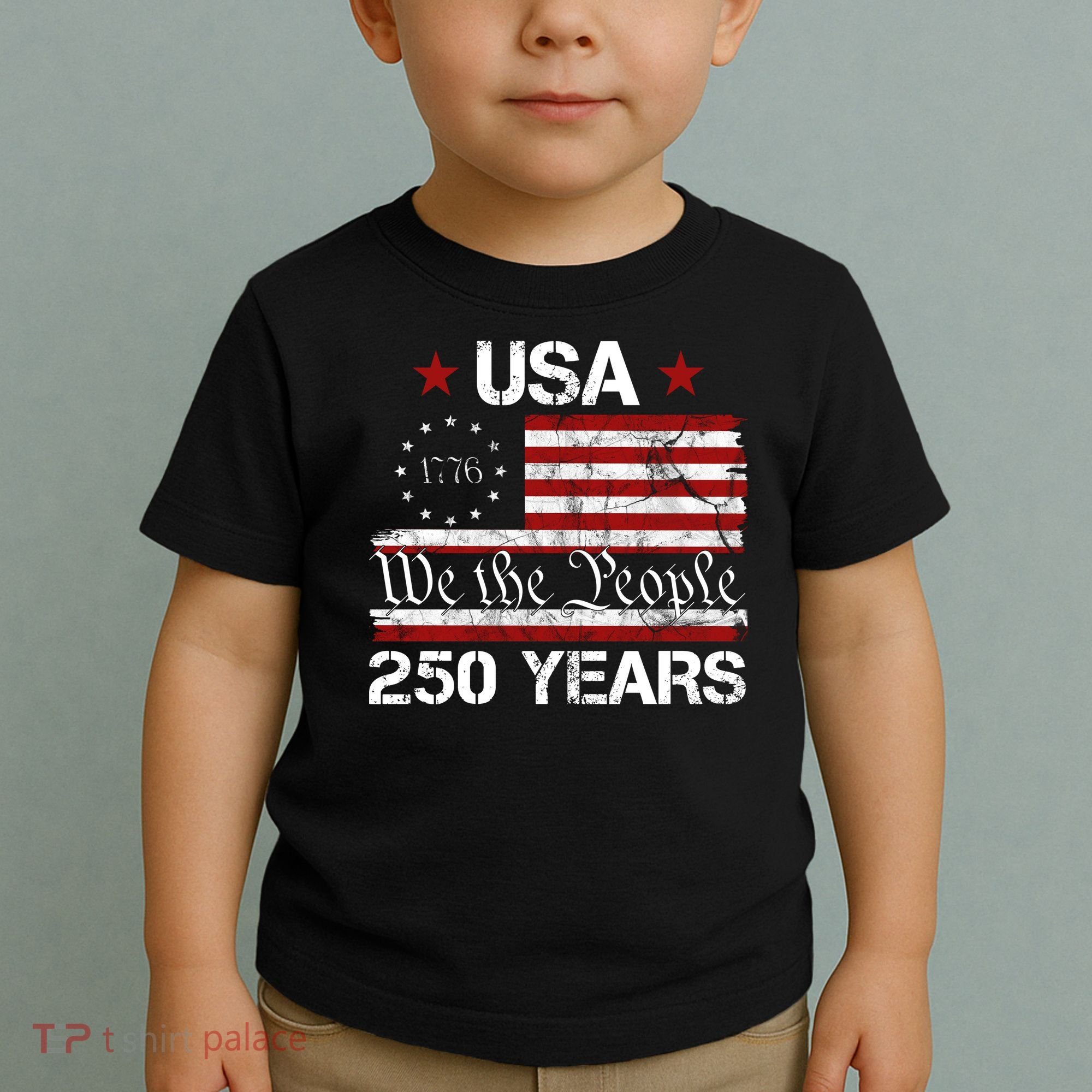 America 250th Anniversary 1776-2026 We The People 250 Years Toddler T-Shirt