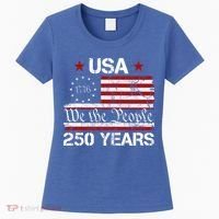 America 250th Anniversary 1776-2026 We The People 250 Years Women's T-Shirt thumb 0