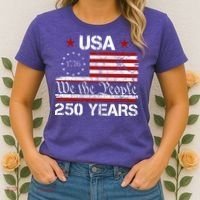 America 250th Anniversary 1776-2026 We The People 250 Years Women's T-Shirt thumb 2