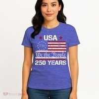 America 250th Anniversary 1776-2026 We The People 250 Years Women's T-Shirt thumb 4
