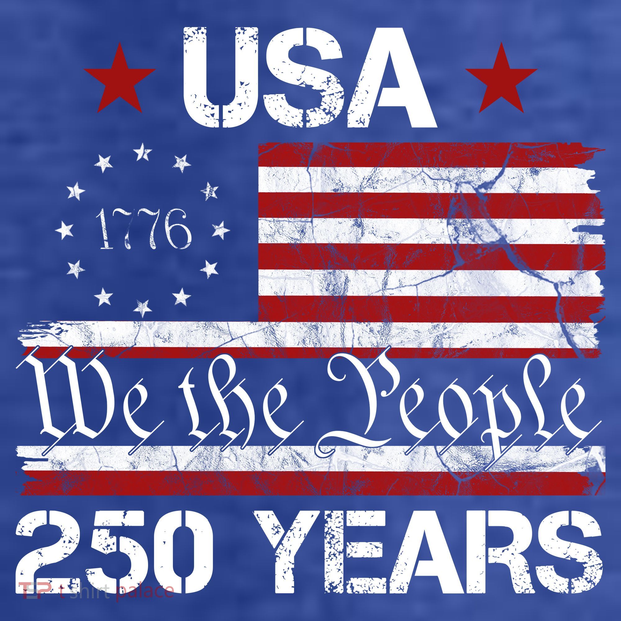 America 250th Anniversary 1776-2026 We The People 250 Years Women's T-Shirt