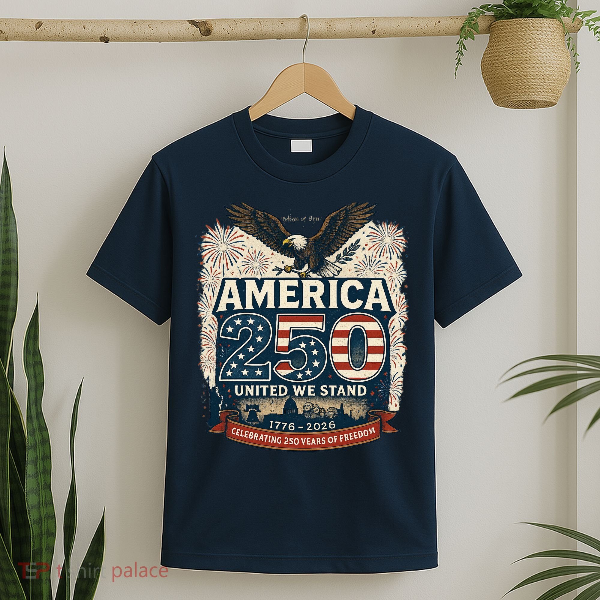 America's 250th Anniversary Of Freedom USA 1776-2026 T-Shirt