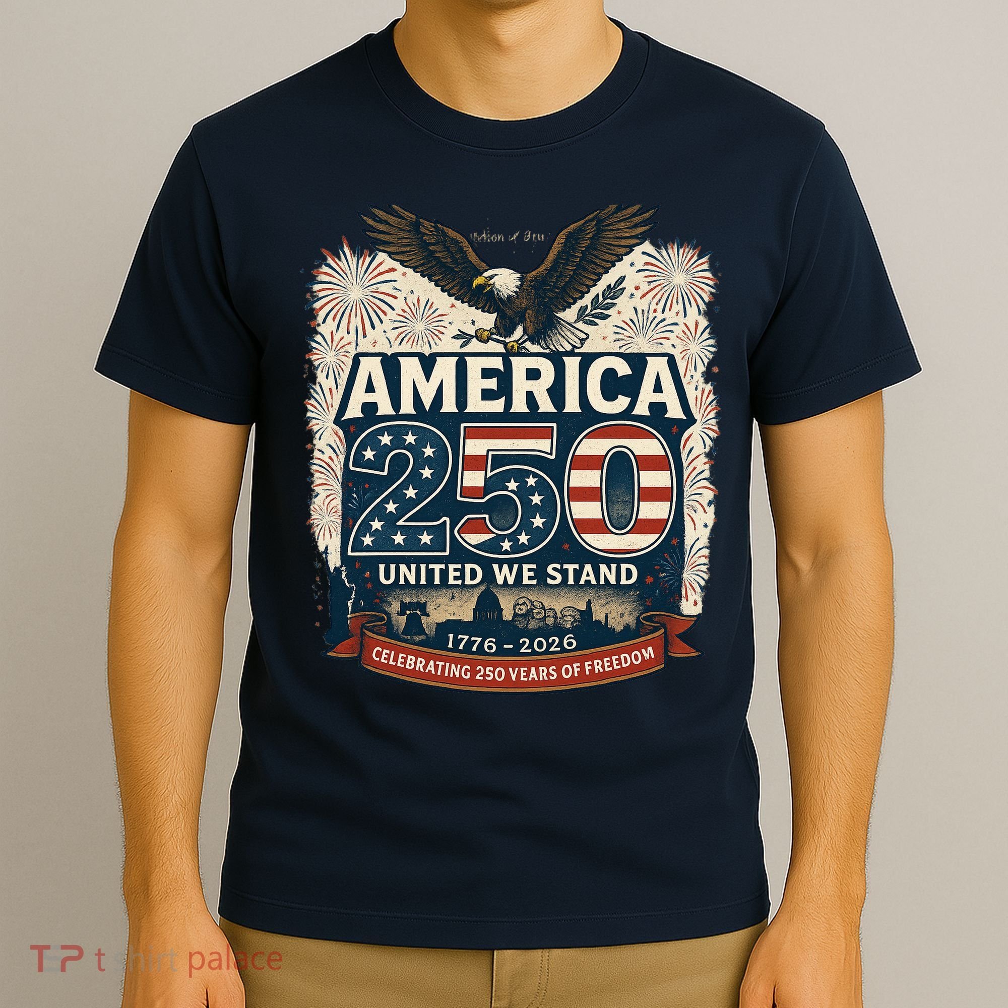 America's 250th Anniversary Of Freedom USA 1776-2026 T-Shirt