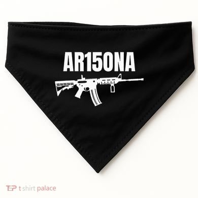 Ar15ona 2nd Amendment Ar 15 For Gun Owners USA-Made Doggie Bandana