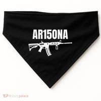 Ar15ona 2nd Amendment Ar 15 For Gun Owners USA-Made Doggie Bandana thumb 0