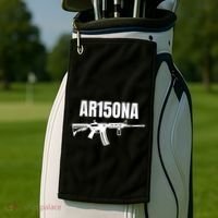 Ar15ona 2nd Amendment Ar 15 For Gun Owners Golf Towel thumb 2