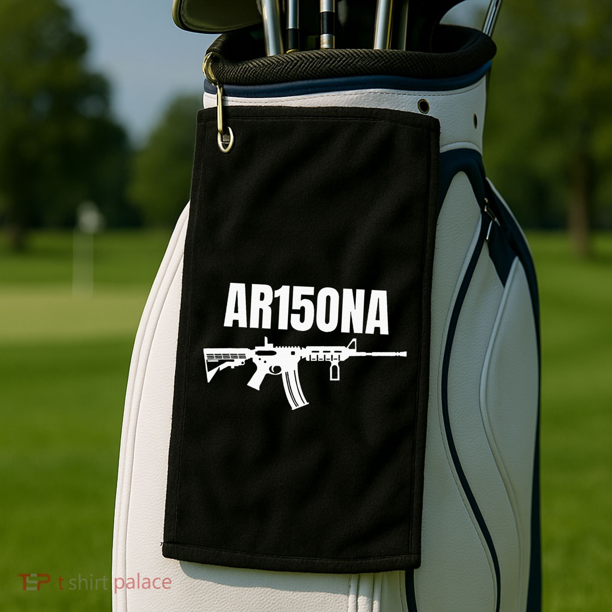 Ar15ona 2nd Amendment Ar 15 For Gun Owners Golf Towel