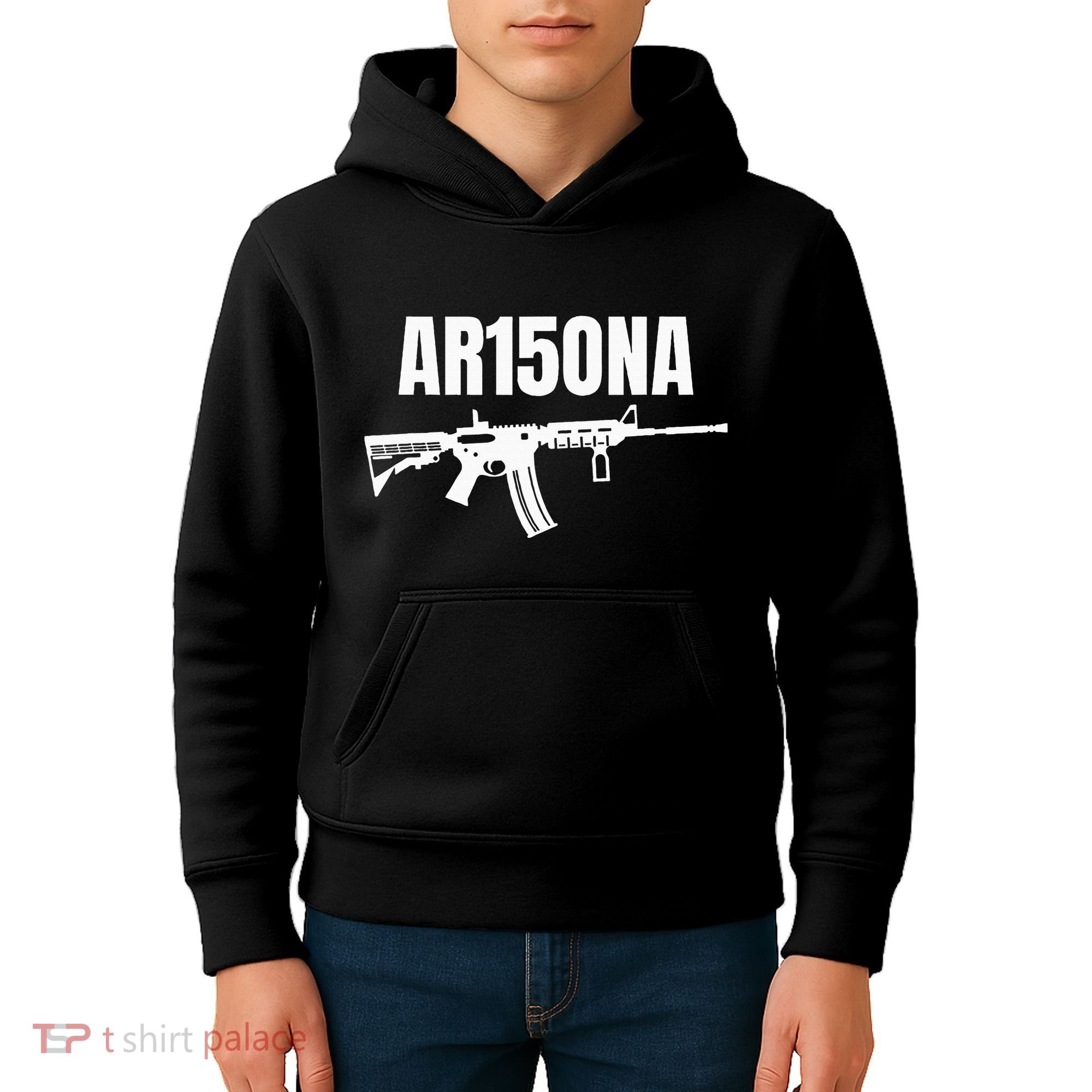 Ar15ona 2nd Amendment Ar 15 For Gun Owners Kids Hoodie
