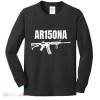 Ar15ona 2nd Amendment Ar 15 For Gun Owners Kids Long Sleeve Shirt thumb 0