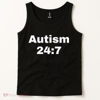 Autism 24:7  Tank Top thumb 2