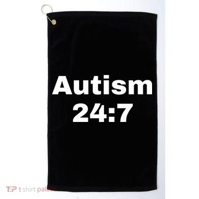 Autism 24:7  Golf Towel