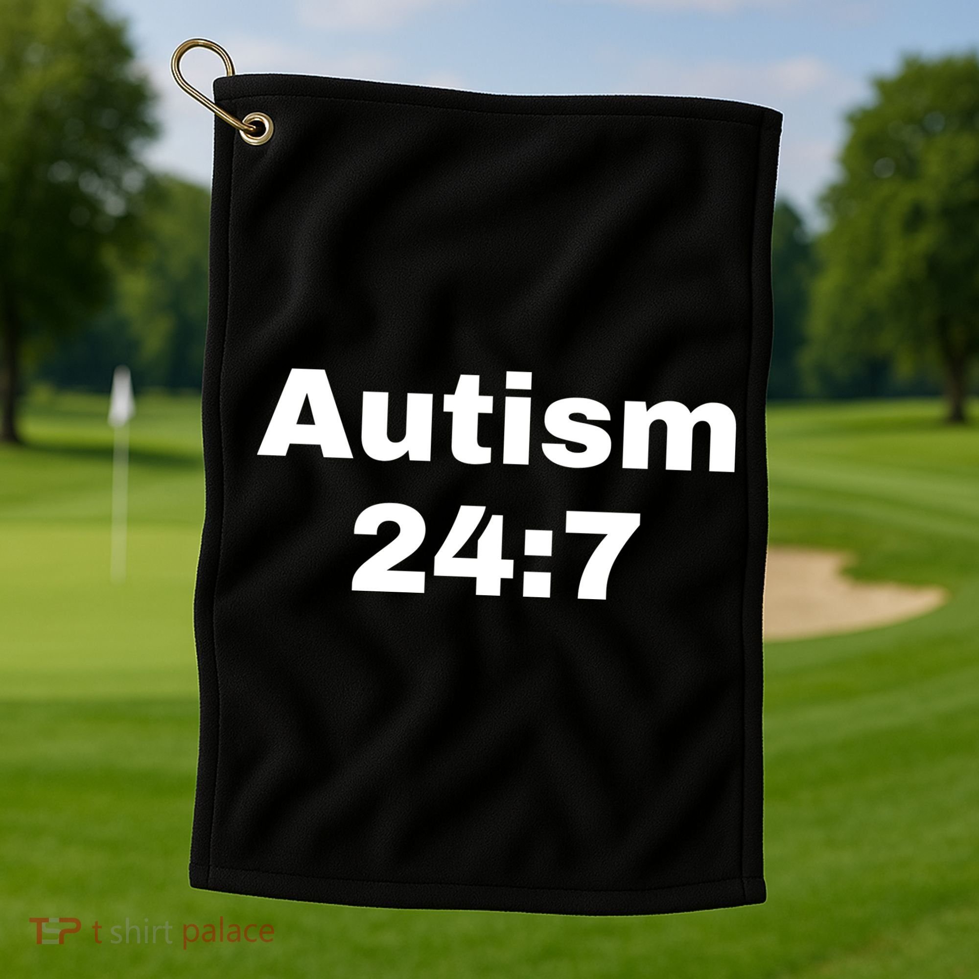 Autism 24:7  Golf Towel