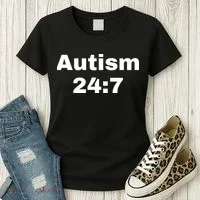 Autism 24:7  Women's T-Shirt thumb 3