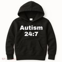 Autism 24:7  Kids Hoodie thumb 0