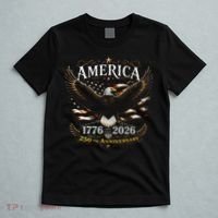 America 250th Anniversary 1776-2026 Patriotic Eagle T-Shirt thumb 5