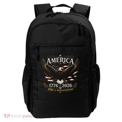 America 250th Anniversary 1776-2026 Patriotic Eagle Backpack