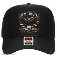 America 250th Anniversary 1776-2026 Patriotic Eagle Hat thumb 0
