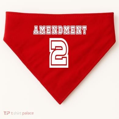 Amendment 2 USA-Made Doggie Bandana