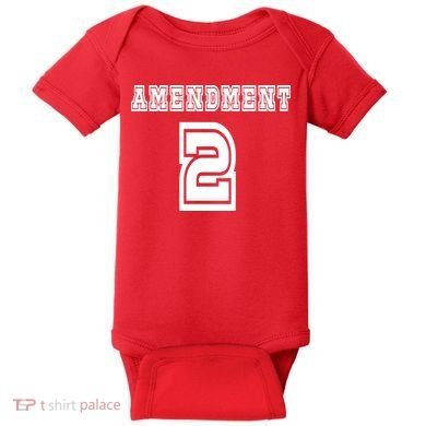 Amendment 2 Baby Bodysuit