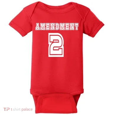 Amendment 2 Baby Bodysuit