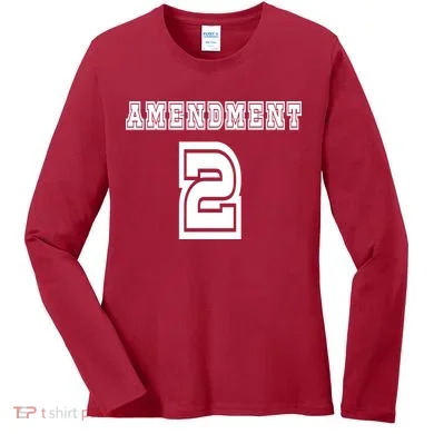 Amendment 2 Women's Long Sleeve Shirt