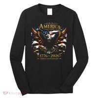 America 250th Anniversary 1776-2026 American Eagle Long Sleeve Shirt thumb 0