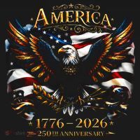 America 250th Anniversary 1776-2026 American Eagle Long Sleeve Shirt thumb 2