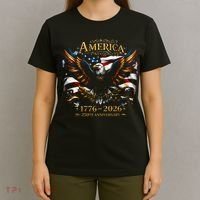 America 250th Anniversary 1776-2026 American Eagle T-Shirt thumb 4