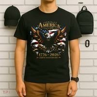 America 250th Anniversary 1776-2026 American Eagle T-Shirt thumb 6