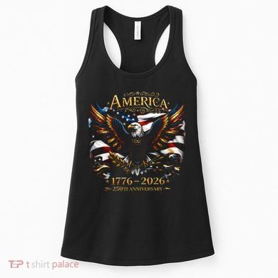 America 250th Anniversary 1776-2026 American Eagle Women's Tank Top