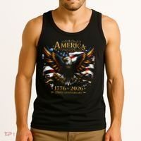 America 250th Anniversary 1776-2026 American Eagle Tank Top thumb 3
