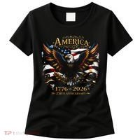 America 250th Anniversary 1776-2026 American Eagle Women's T-Shirt thumb 0