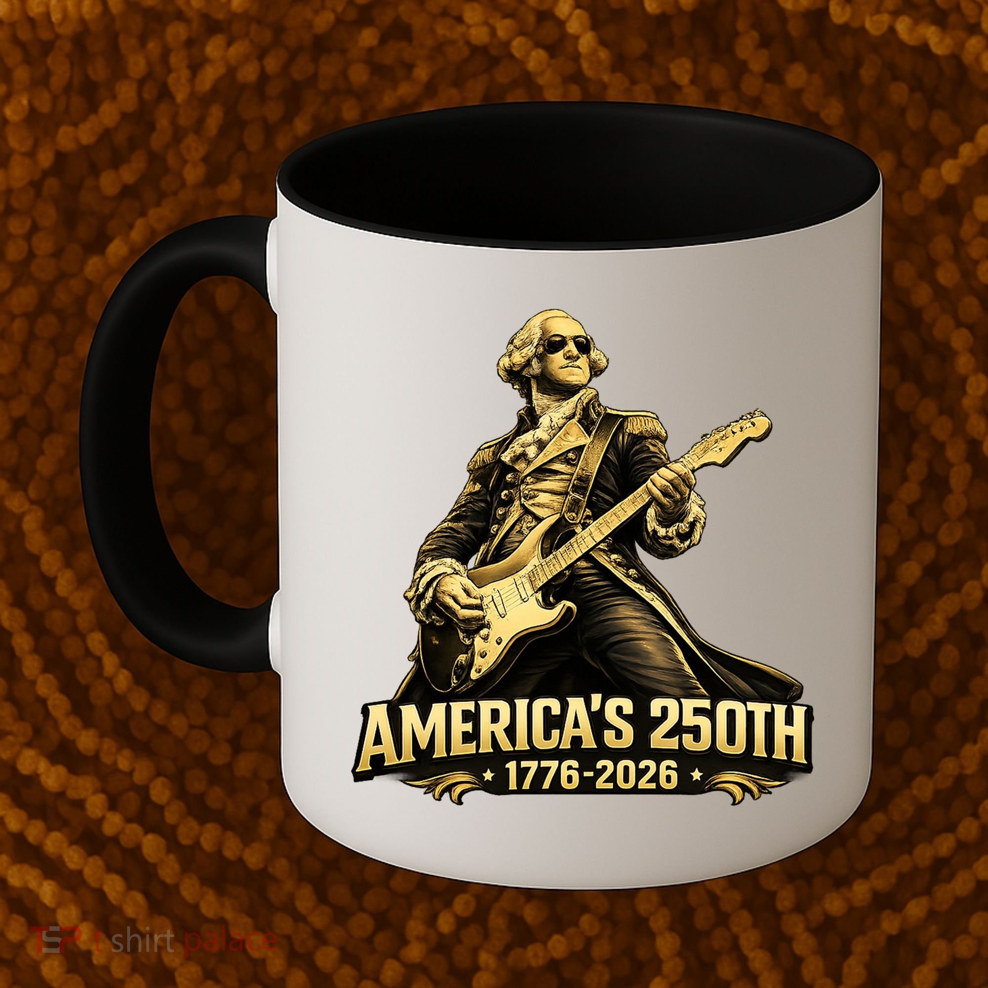 America's 250th Anniversary George Washington Rocker Coffee Mug