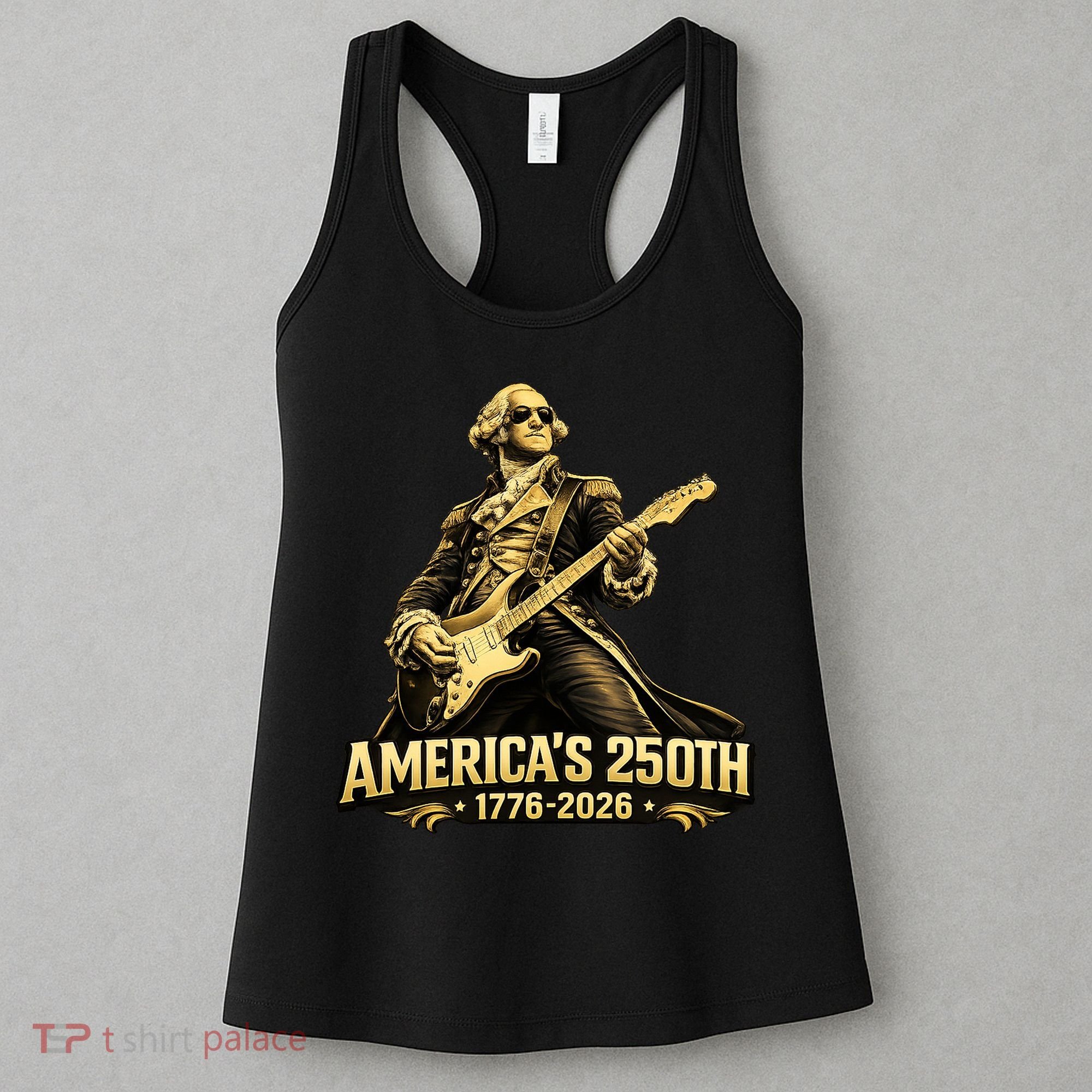 America's 250th Anniversary George Washington Rocker Women's Tank Top