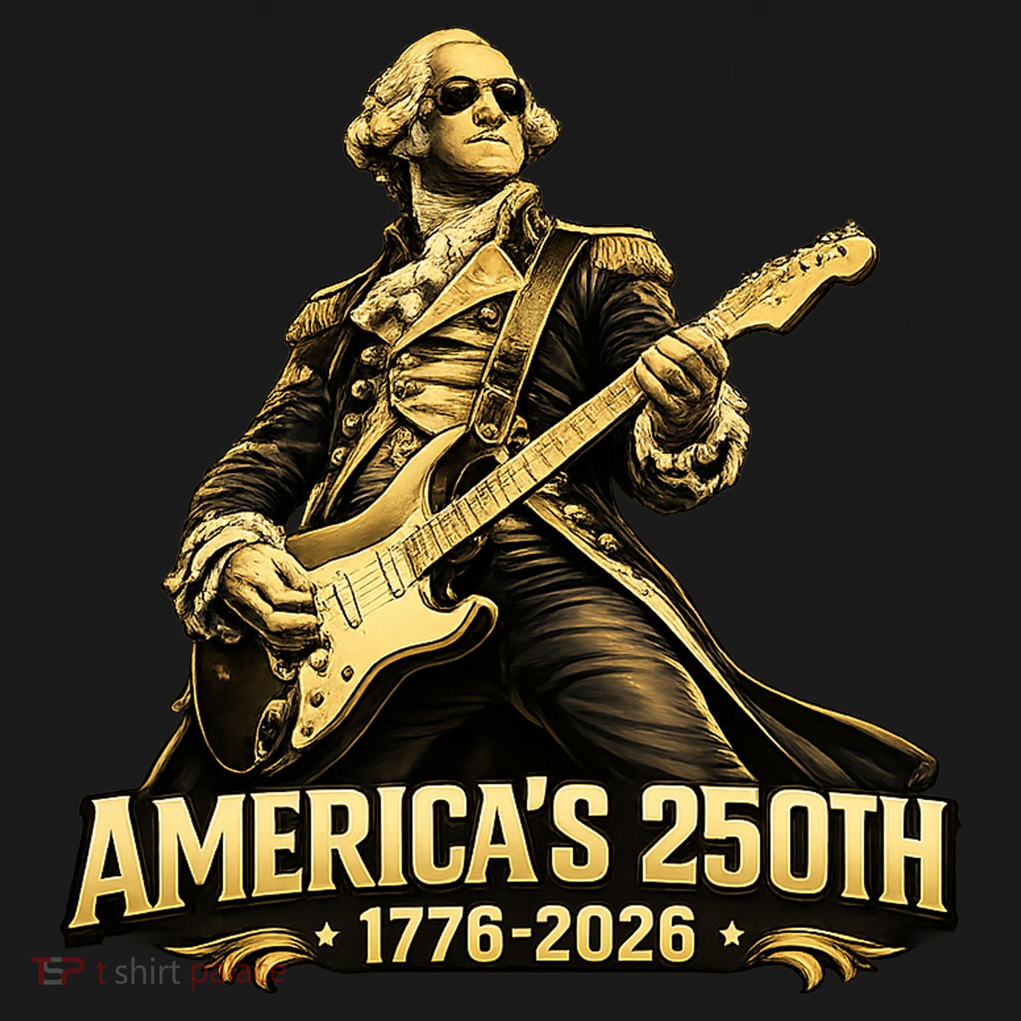 America's 250th Anniversary George Washington Rocker Women's Tank Top