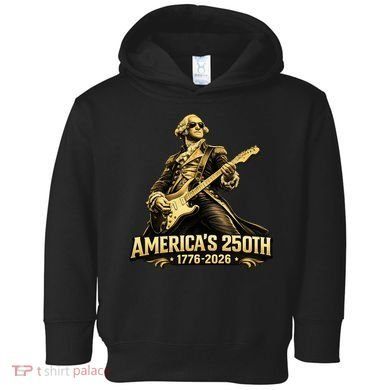 America's 250th Anniversary George Washington Rocker Toddler Hoodie