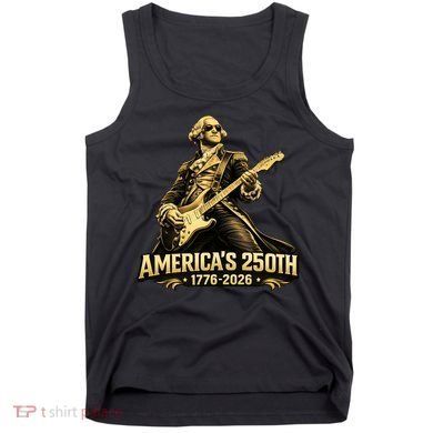 America's 250th Anniversary George Washington Rocker Tank Top