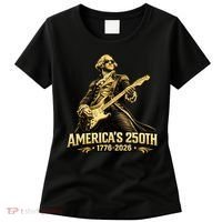 America's 250th Anniversary George Washington Rocker Women's T-Shirt thumb 0