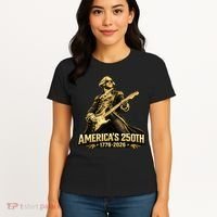 America's 250th Anniversary George Washington Rocker Women's T-Shirt thumb 4
