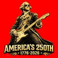 America's 250th Anniversary George Washington Rocker Santa Hat thumb 1