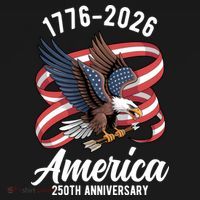 America 250th Anniversary 1776-2026 Eagle USA Backpack thumb 2