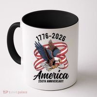 America 250th Anniversary 1776-2026 Eagle USA Coffee Mug thumb 0