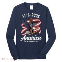 America 250th Anniversary 1776-2026 Eagle USA Long Sleeve Shirt thumb 0