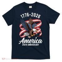 America 250th Anniversary 1776-2026 Eagle USA T-Shirt thumb 0