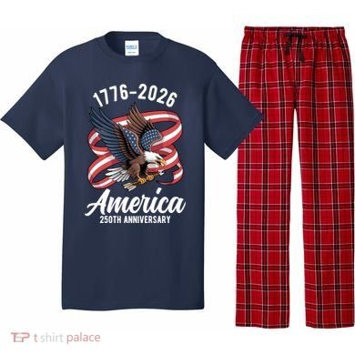 America 250th Anniversary 1776-2026 Eagle USA Pajama Set