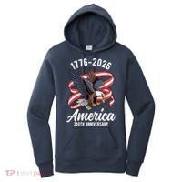 America 250th Anniversary 1776-2026 Eagle USA Women's Hoodie thumb 0