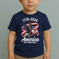 America 250th Anniversary 1776-2026 Eagle USA Toddler T-Shirt thumb 2