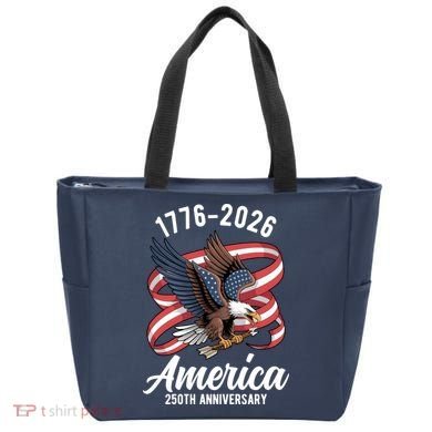 America 250th Anniversary 1776-2026 Eagle USA Tote Bag