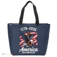 America 250th Anniversary 1776-2026 Eagle USA Tote Bag thumb 0