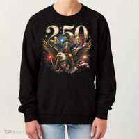America 250 Ben Franklin Riding Eagle Celebration Women's Sweatshirt thumb 0